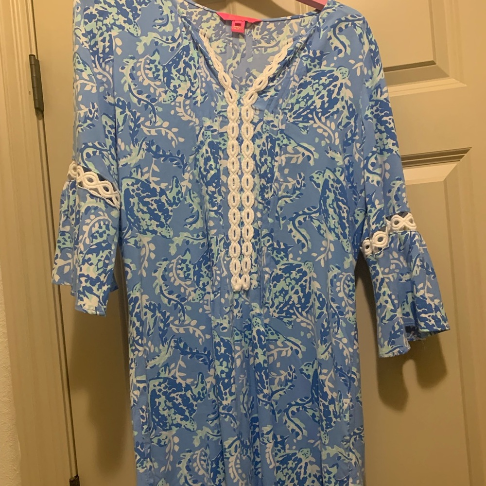 Lilly Pulitzer Hollie Tunic Dress Turtley Awesome.